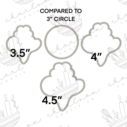 Balloons no. 3 cookie cutter