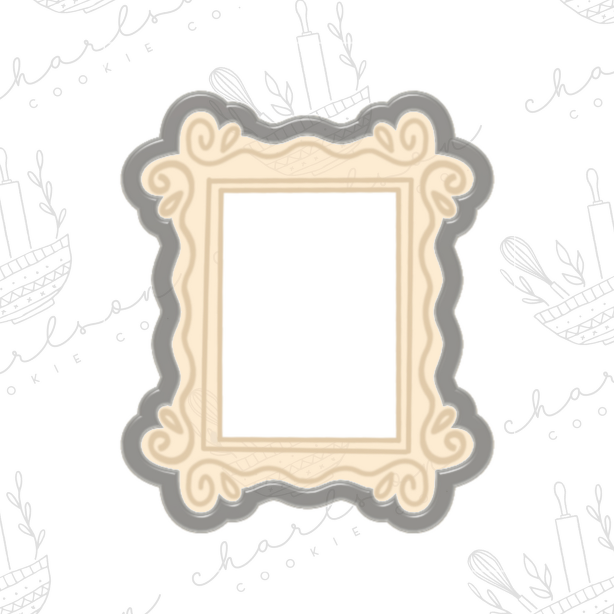 Fancy frame cookie cutter