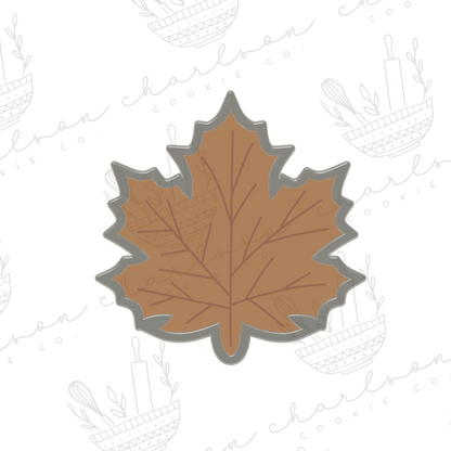 Maple leaf cookie cutter