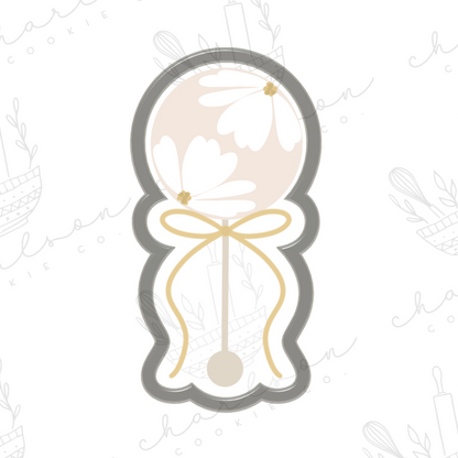 Baby rattle no. 5 cookie cutter