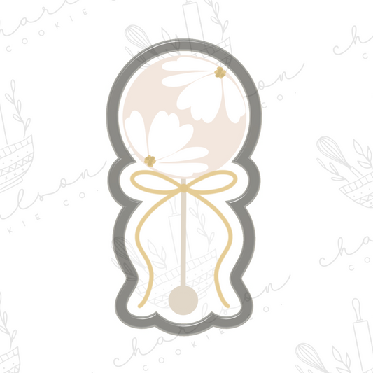 Baby rattle no. 5 cookie cutter