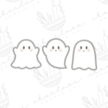 Ghost no. 4 cookie cutter