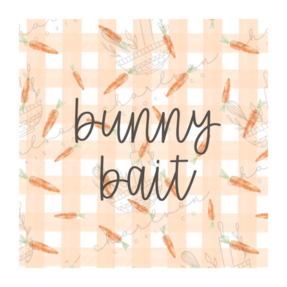 Bunny bait print template / Instant digital download