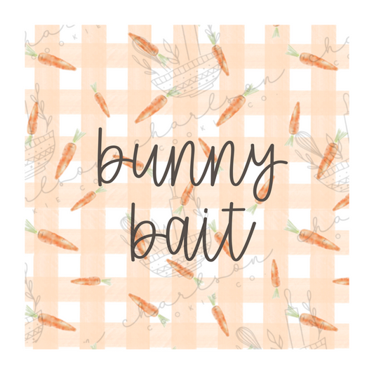 Bunny bait print template / Instant digital download