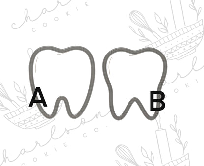 Tooth cookie cutter