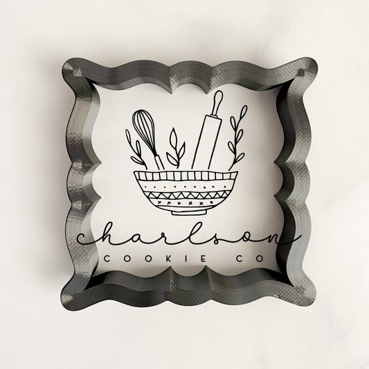 Madison plaque cookie cutter