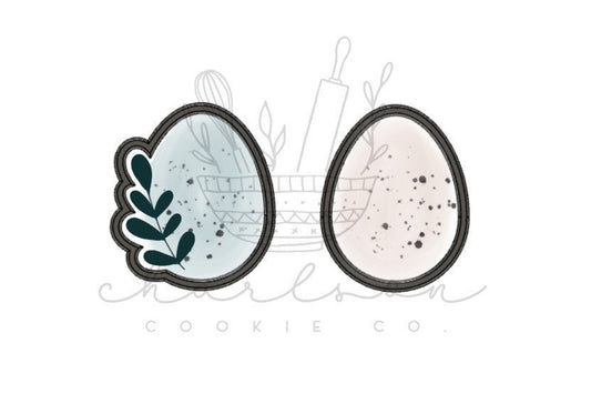 Egg cookie cutter