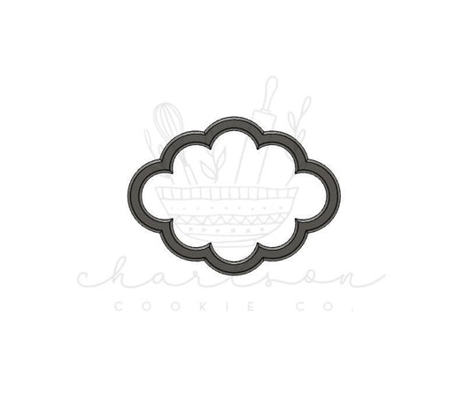 Scalloped shape no. 1 cookie cutter