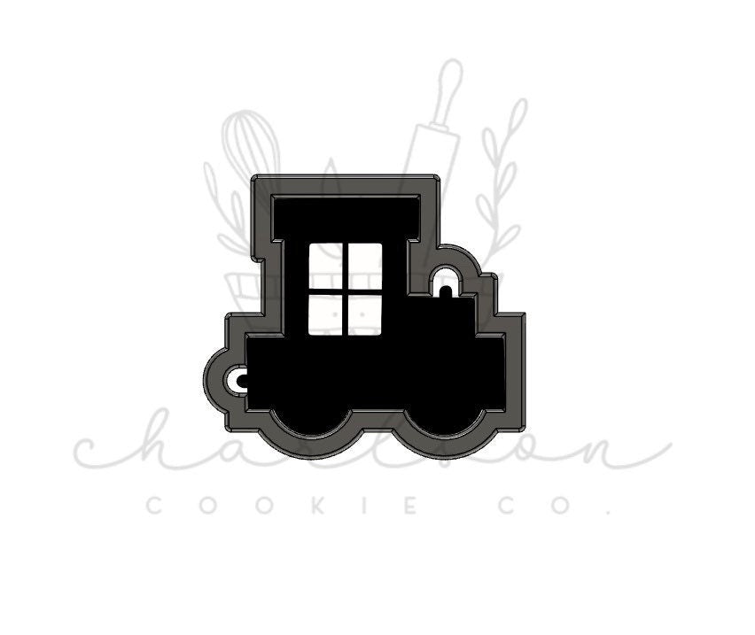 Train cookie cutter