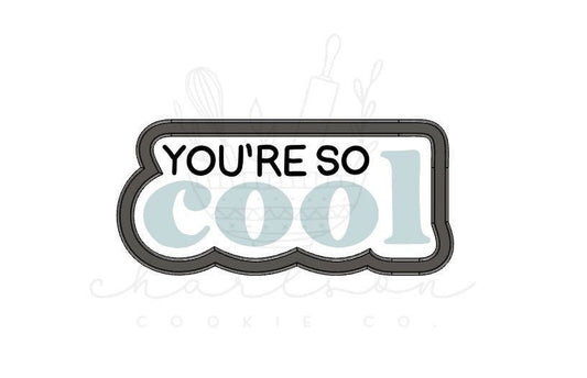 You're so cool cookie cutter