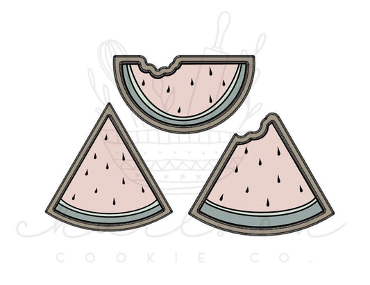 Watermelon cookie cutter