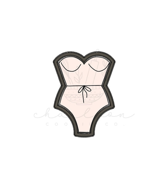 Swim suit no. 4 cookie cutter