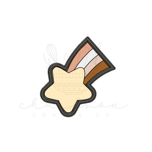 Shooting star cookie cutter