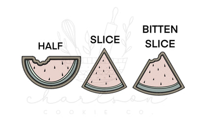 Watermelon cookie cutter