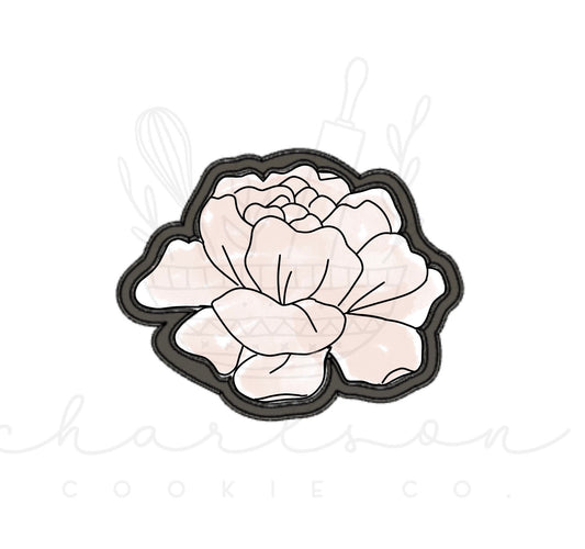 Peony no. 4 cookie cutter