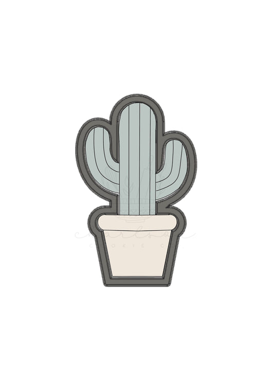 Cactus no. 4 cookie cutter