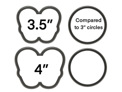 Baby sandals cookie cutter