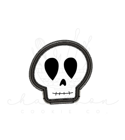 Skull cookie cutter