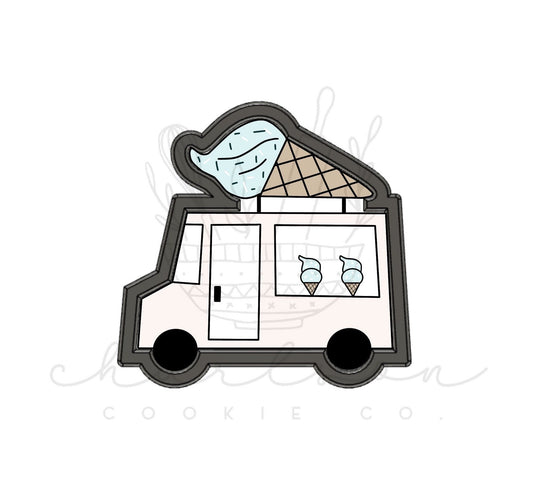Ice cream truck cookie cutter