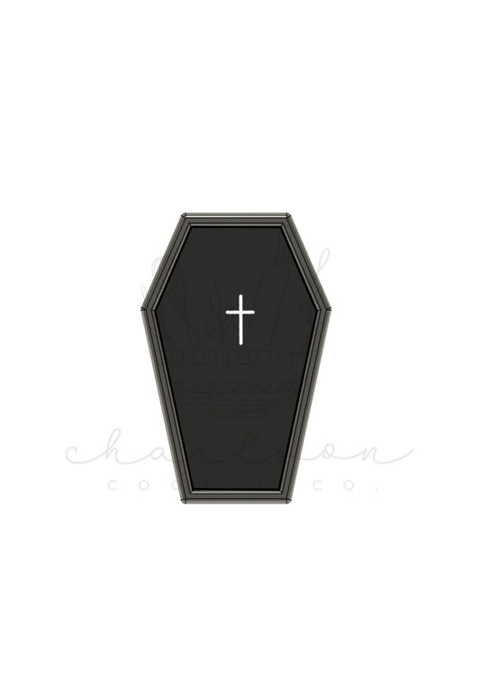 Coffin no. 2 cookie cutter