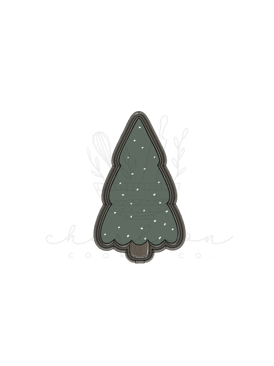 Tall tree no. 1 cookie cutter