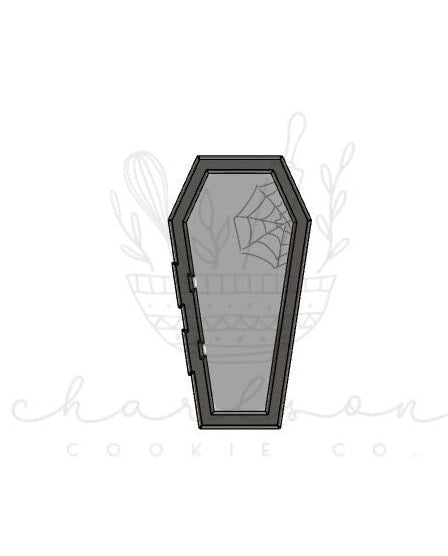 Coffin cookie cutter