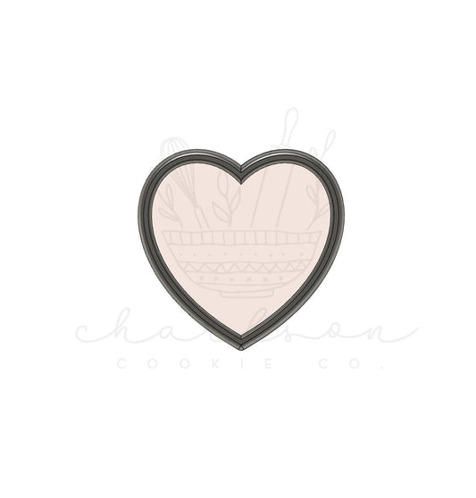 Heart no. 3 cookie cutter