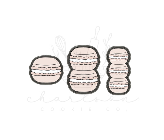 Macarons cookie cutter