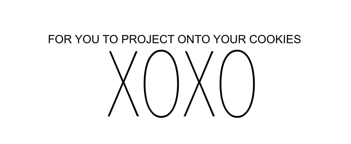 XOXO no. 2 cookie cutter