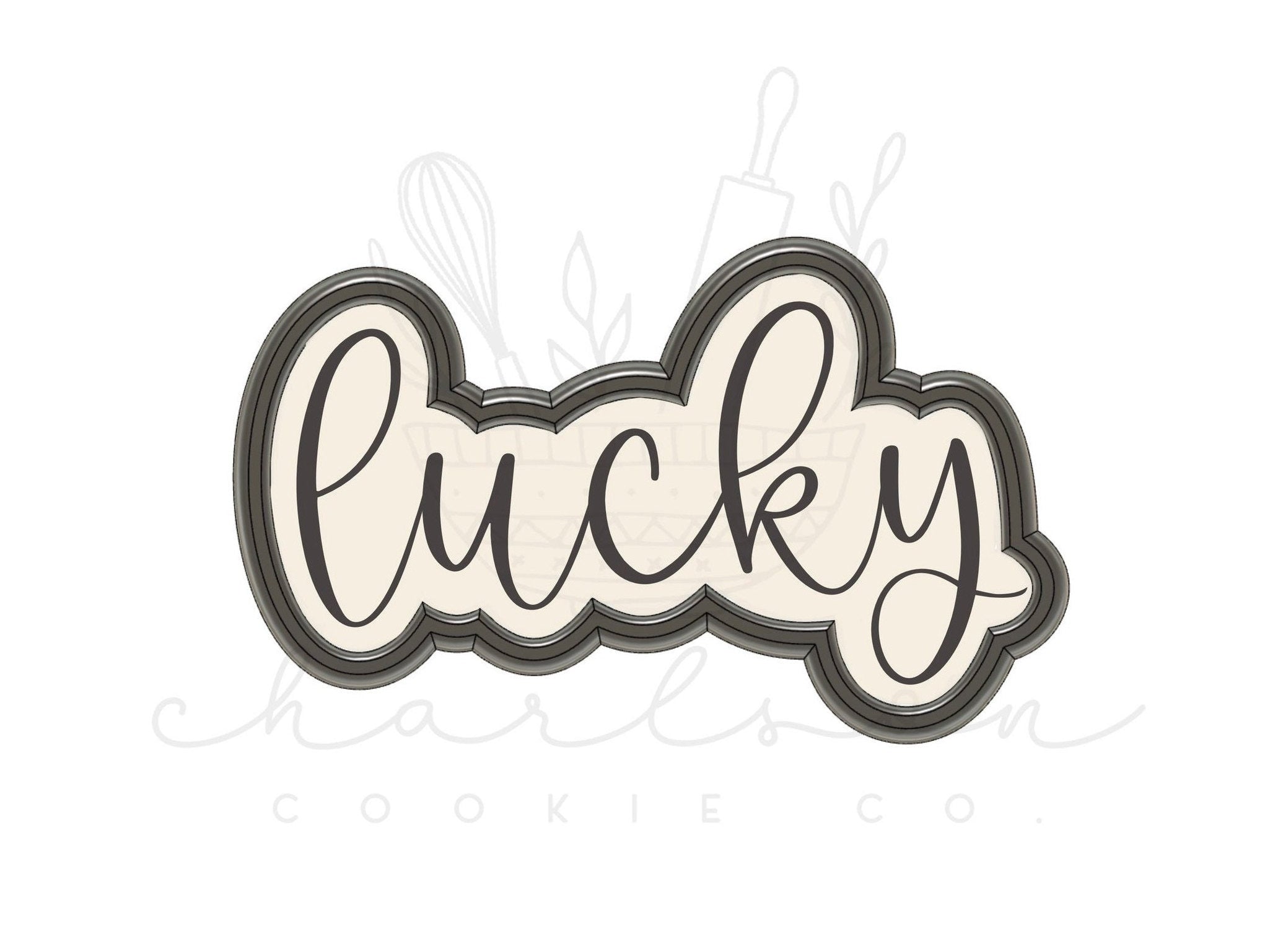 Lucky Cutter Lucky cookie cutter – Charlson Cookie Co.