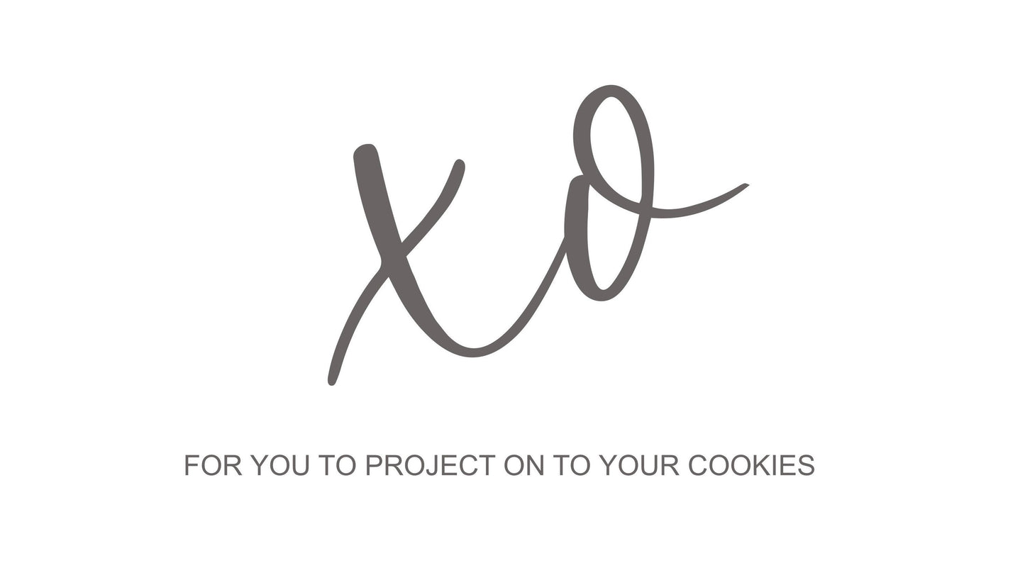 XO no. 1 cookie cutter