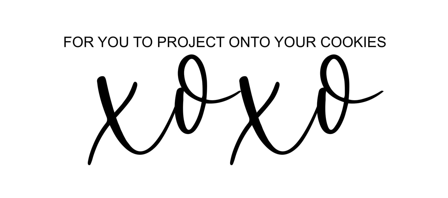 XOXO no. 1 cookie cutter