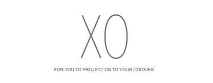 XO no. 2 cookie cutter