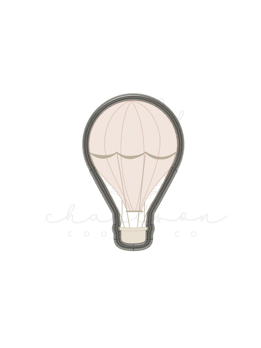 Hot air balloon / light bulb cookie cutter