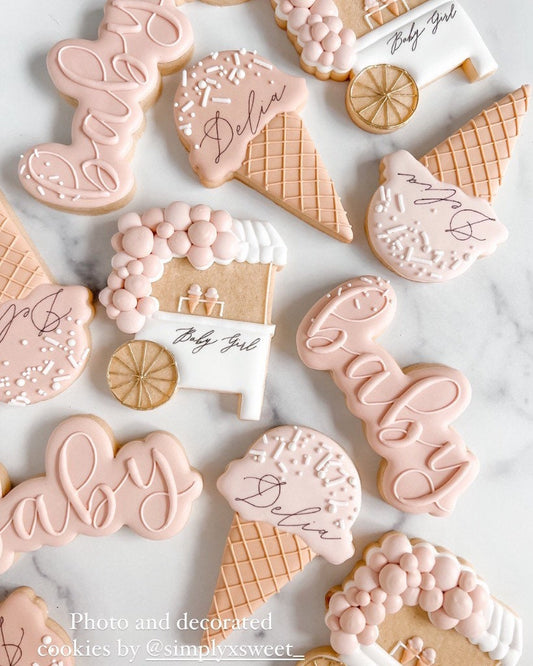 Baby word no. 2 cookie cutter