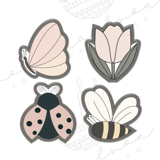 Bugs (4pc mini cutters set)