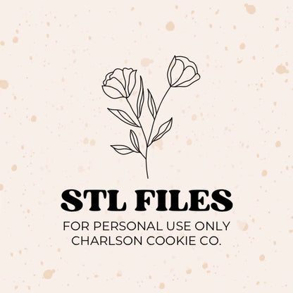 Floral mom lettering M & O STL files (digital files) / personal use on ...