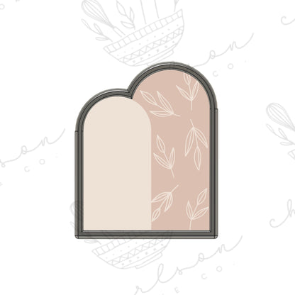 Double arches cookie cutter