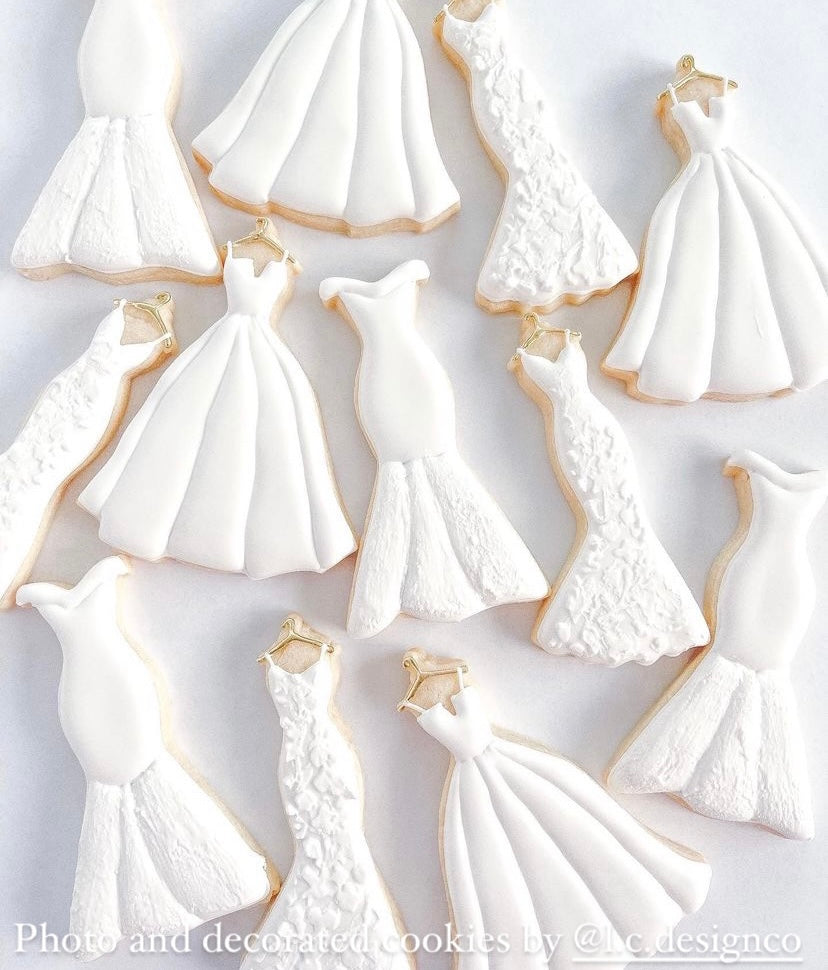 Amazon.com: Wedding Cookie Cutters 4-Pc. Set Made in USA by Ann Clark, Wedding  Dress, Wedding Cake, Diamond Ring, Heart: Home & Kitchen