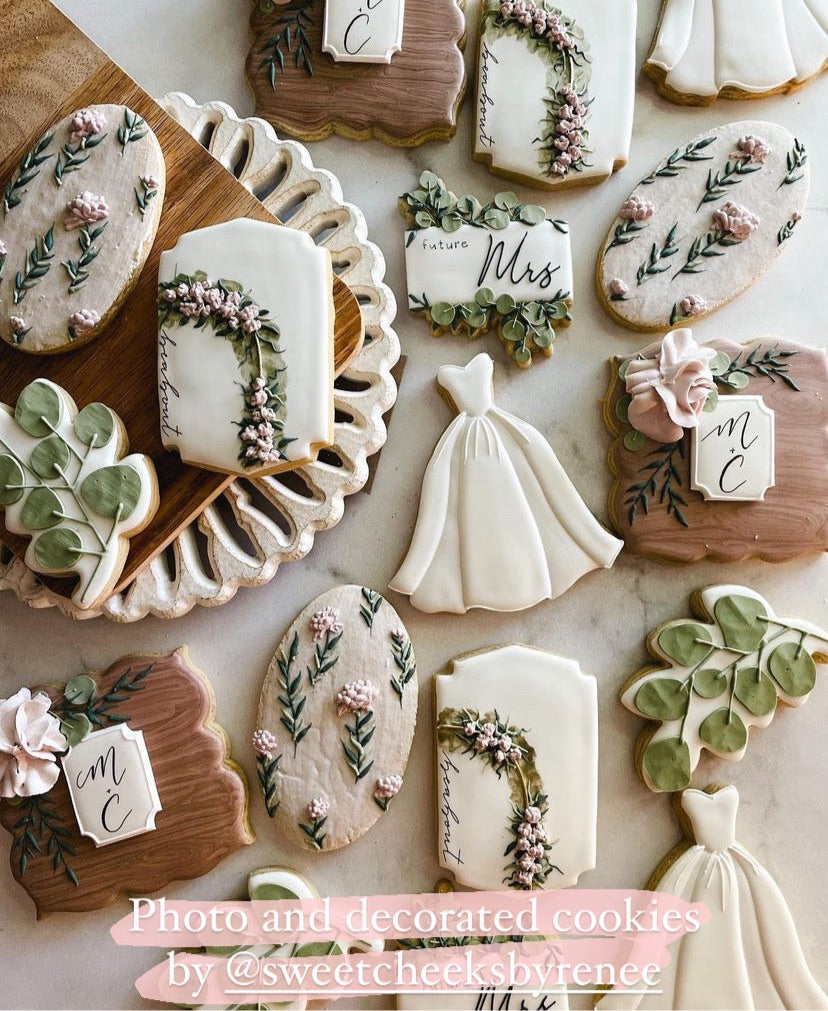 Wedding Dress Cookie Stamp and Cutter - Lulu & Stone