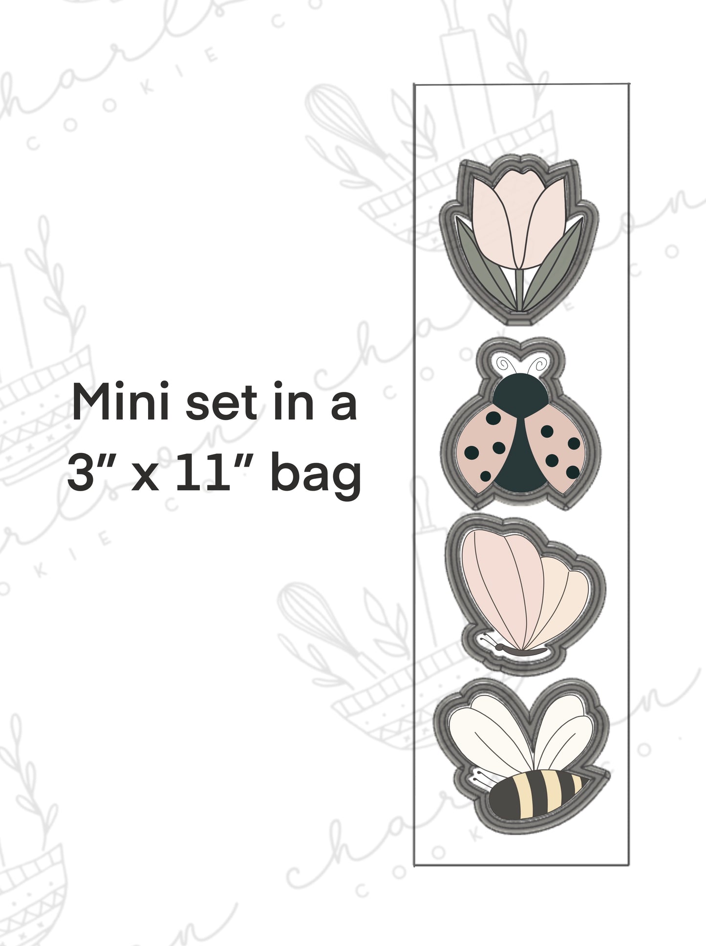 Bugs (4pc mini cutters set)