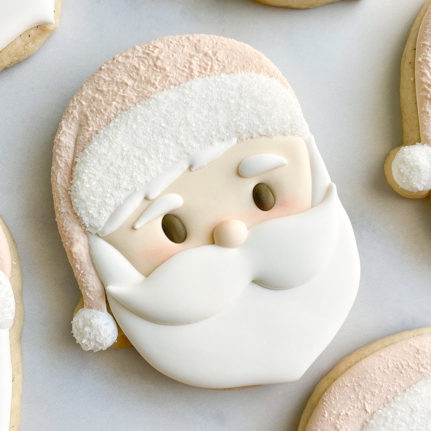 Santa cookie cutter