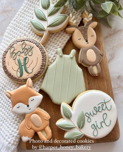 Plush animals cookie cutter