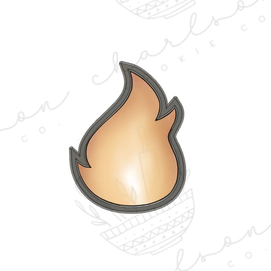 Flame / Fire cookie cutter