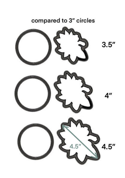 Hibiscus no. 1 cookie cutter